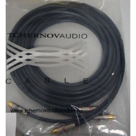Кабель  межблочный аудио Tchernov Cable Coaxial 75 IC RCA 1 m