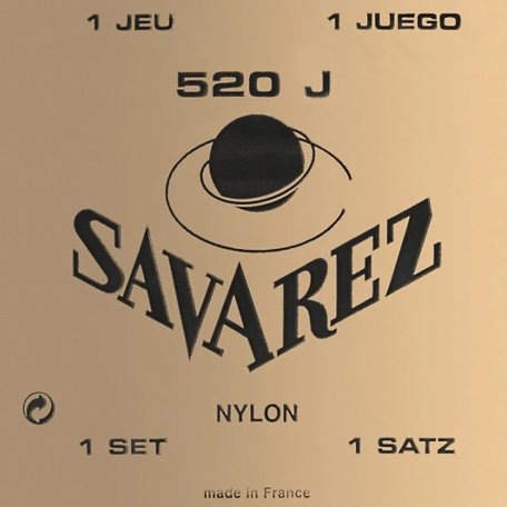 Струны для гитары Savarez 520J  Carte Juane Traditional Yellow