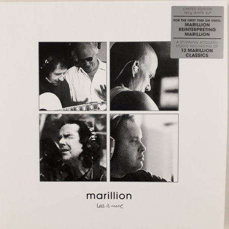 Виниловая пластинка Marillion — LESS IS MORE (LIMITED ED.,WHITE VINYL) (2LP)