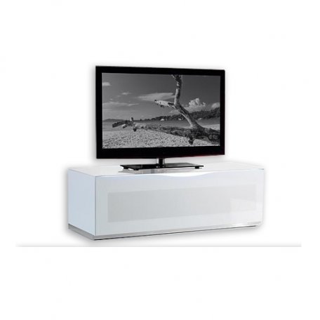 Munari MO110BI TV Stand White with Led Light