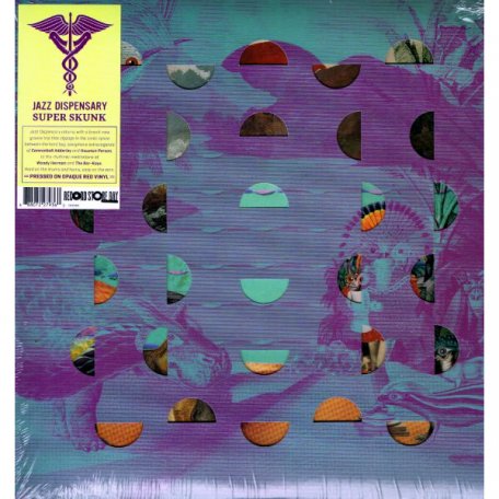 Виниловая пластинка VARIOUS ARTISTS - JAZZ DISPENSARY SUPER SKUNK - RSD 2022 RELEASE - OPAQUE RED VINYL (LP)