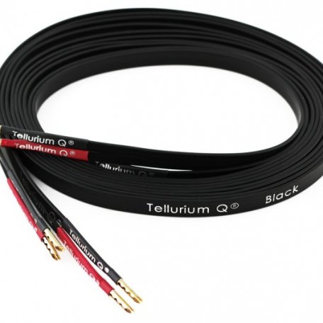 дубль Акустический кабель Tellurium Q Tellurium Black (с коннекторами) 3.0m