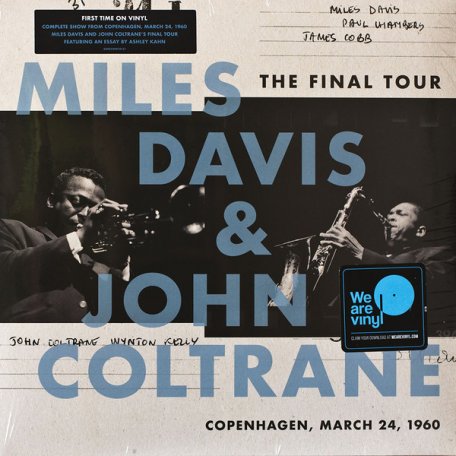 Виниловая пластинка Sony Miles Davis / John Coltrane The Final Tour: Copenhagen, March 24, 1960 (Black Vinyl)