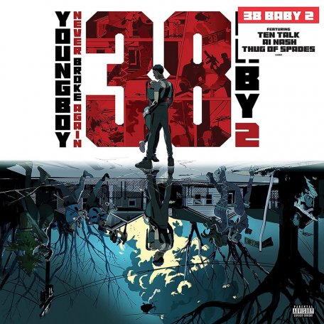 Виниловая пластинка YoungBoy Never Broke Again - 38 Baby 2 (Black Vinyl)