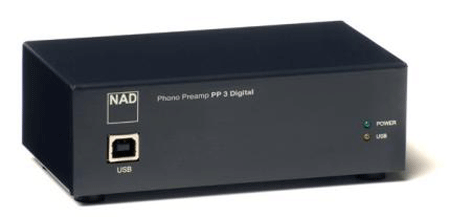 Цифровой предусилитель-фонокорректор NAD PP3i (ММ/MC с функцией записи через USB)