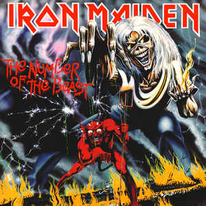 ДУБЛЬ Виниловая пластинка Iron Maiden THE NUMBER OF THE BEAST (180 Gram)