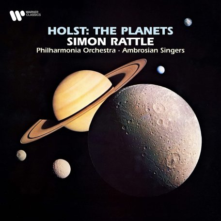 Виниловая пластинка Sir Simon Rattle, Philharmonia Orchestra, The Ambrosian Singers - Holst: The Planets (180 Gram Black Vinyl LP)