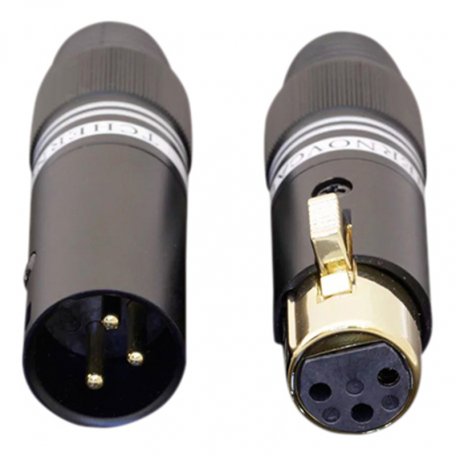 Разъем Tchernov Cable XLR Plug Classic BG whitemale/female pair