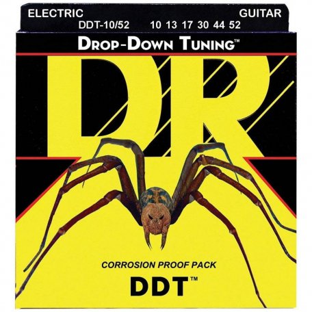 Струны для электрогитары DR DDT-10/52