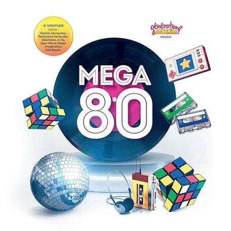 Виниловая пластинка Various Artists - Mega 80 (Black Vinyl 2LP)