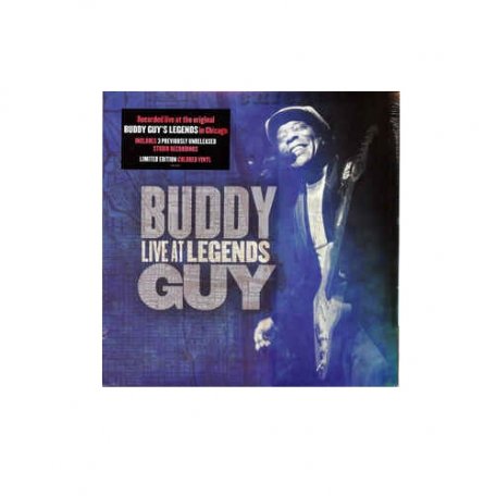 Виниловая пластинка Buddy Guy LIVE AT LEGENDS (Blue-White Split Color Vinyl)