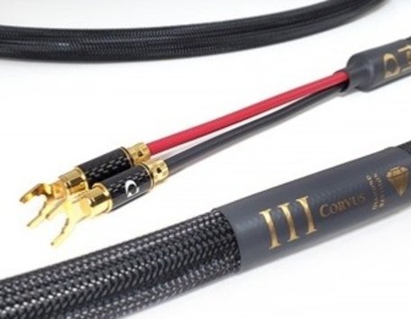 Кабель акустический Purist Audio Design Corvus Speaker Cable 2.5m (banana) Diamond Revision