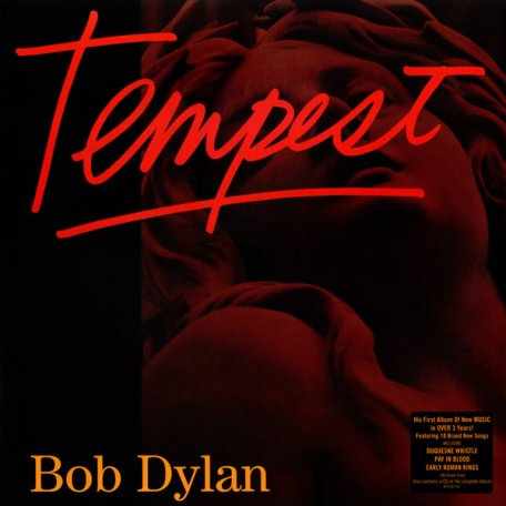 Виниловая пластинка Bob Dylan TEMPEST (2LP+CD/180 Gram)