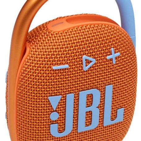 Портативная колонка JBL Clip 4 Orange (JBLCLIP4ORG)