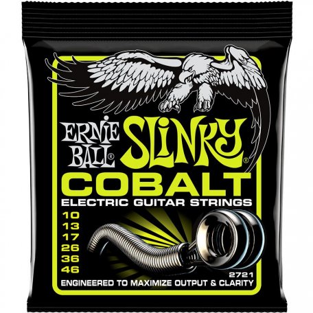 Струны для гитары Ernie Ball 2721 Cobalt Electric Regular Slinky 10-46