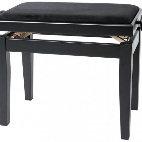 Банкетка Gewa Piano Bench Deluxe Black Matt Black cover VE2
