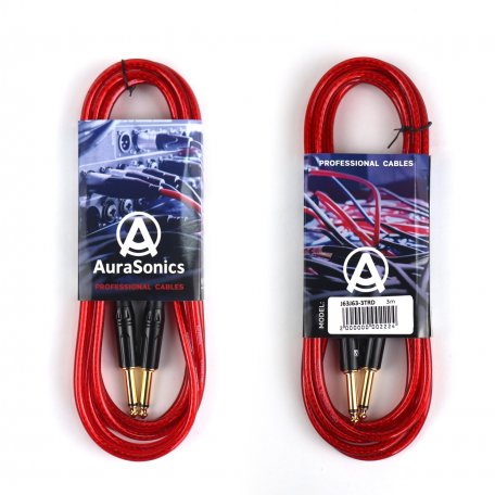 Инструментальный кабель AuraSonics J63J63-3TRD 3m