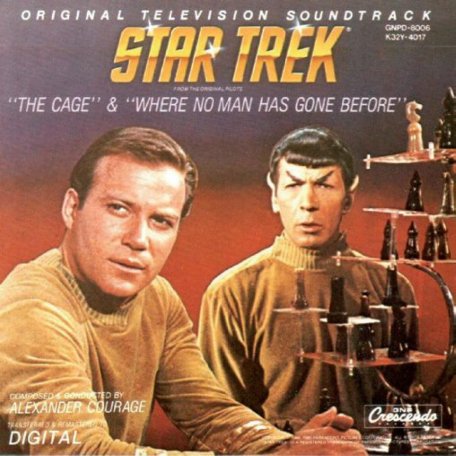Виниловая пластинка OST - Star Trek: The Cage & Where No Man Has Gone Before (Alexander Courage) (Black Vinyl LP)
