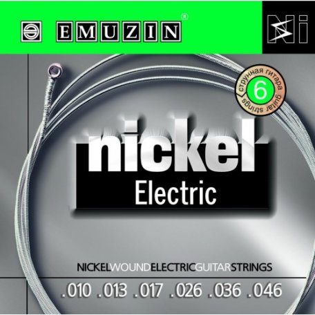 Струны для электрогитары Emuzin Nickel Electric 6n 10-46