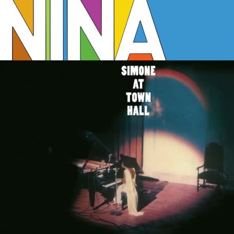Виниловая пластинка SIMONE NINA - AT TOWN HALL (TURQUOISE VINYL) (LP)