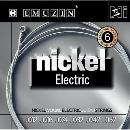 Струны для электрогитары Emuzin Nickel Electric 6n 12-52