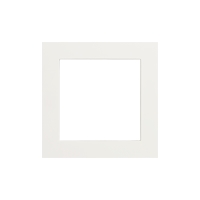 Ekinex Плата квадратная 55х55, EK-PQG-FBM,  материал Fenix NTM,  цвет - Белый Мале