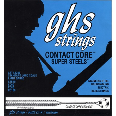 Струны для бас-гитары GHS Strings L5200