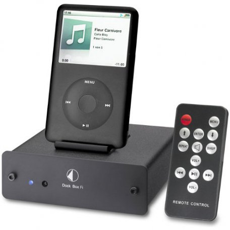 iPod Hifi Pro-Ject Dock Box Fi Black