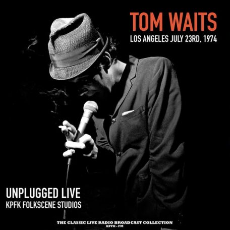 Виниловая пластинка TOM WAITS - Unplugged Live at KPFK Folkscene Studios (Orange Marble Vinyl LP)