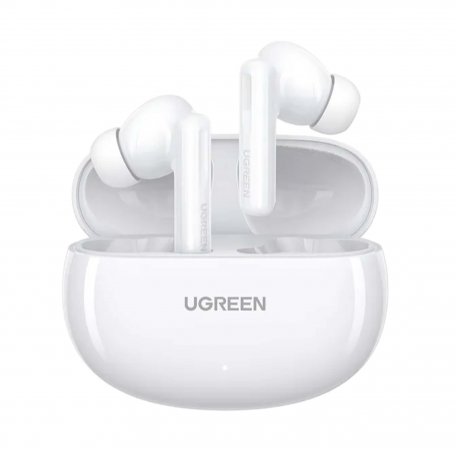 Наушники UGREEN WS200 (15158) Earbuds HiTune T6 Active Noise-Cancelling White