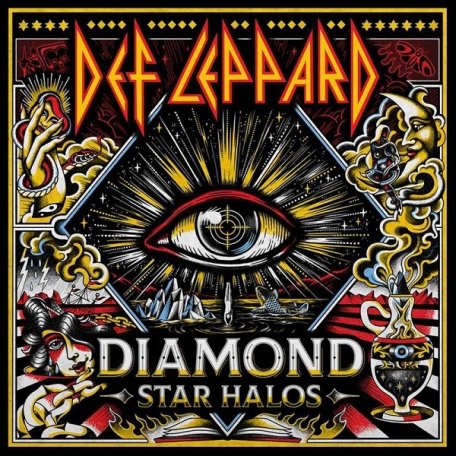 Виниловая пластинка Def Leppard - Diamond Star Halos (Limited Edition Coloured Vinyl 2LP)