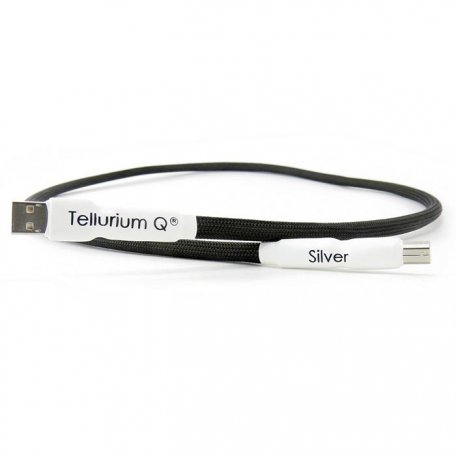 Usb кабель Tellurium Q Silver USB (A to B) 1 м.