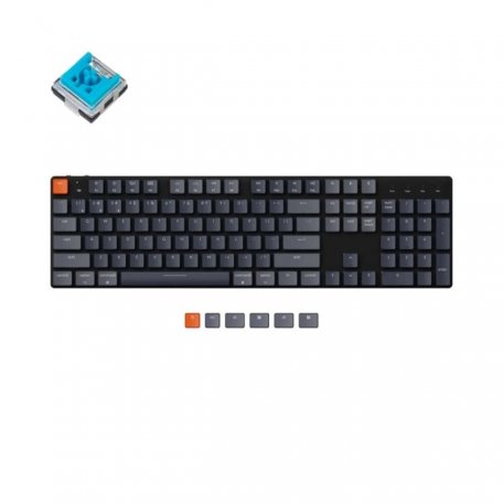 Беспроводная механическая клавиатура Keychron K5SE, Full Size, RGB, Blue Switch