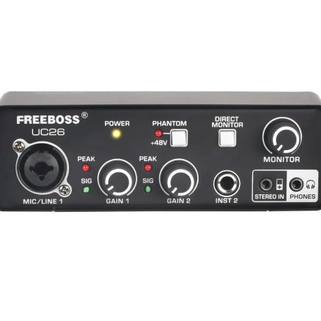Аудиоинтерфейс FreeBoss UC26