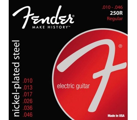 Струны для электрогитары FENDER STRINGS NEW SUPER 250R NPS BALL END 10-46