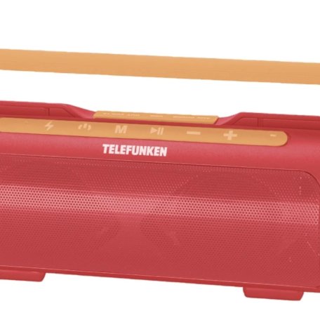 Колонка портативная Telefunken TF-PS1231B Кораллово-красный