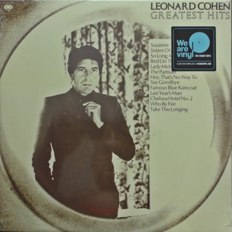 Виниловая пластинка Sony Leonard Cohen Greatest Hits (180 Gram)