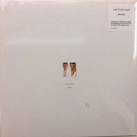 Виниловая пластинка PLG Pet Shop Boys Please (180 Gram/Remastered)