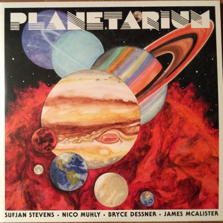 Виниловая пластинка Stevens; Dessner; Muhly; McAlister - Planetarium (Black Vinyl 2LP)