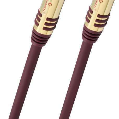 Кабель межблочный аудио Oehlbach PERFORMANCE NF Sub-cable cinch/cinch, 1.0m mono red (D1C20531)