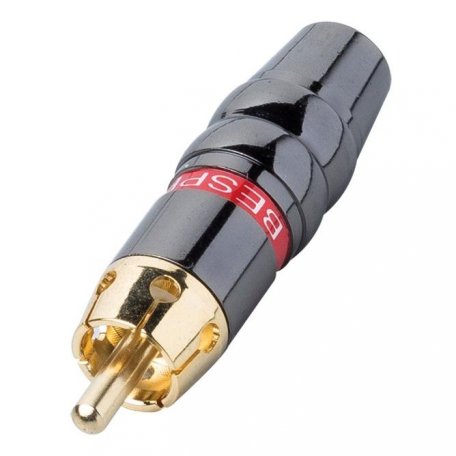 Разъем RCA Bespeco MMRCABR Black/Red