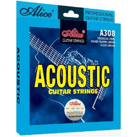 Струны для акустической гитары Alice A308-SL