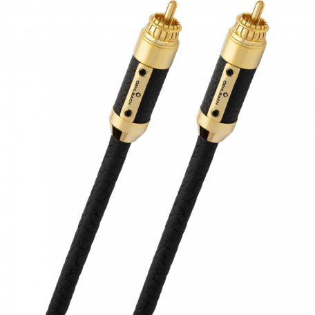 Цифровой кабель Oehlbach STATE OF THE ART XXL Black Connection Cable RCA, 1x1,0m, gold, D1C13826
