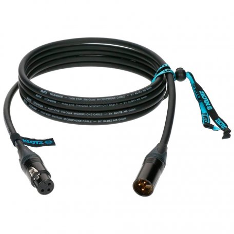 Микрофонный кабель Klotz TITANIUM StarQuad TI-M0300
