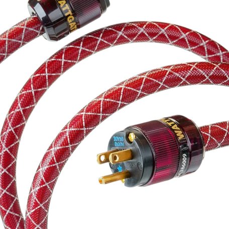 Силовой кабель DH Labs Red Wave Power Cable 20 amp (IEC-Schuko) 1,5 m