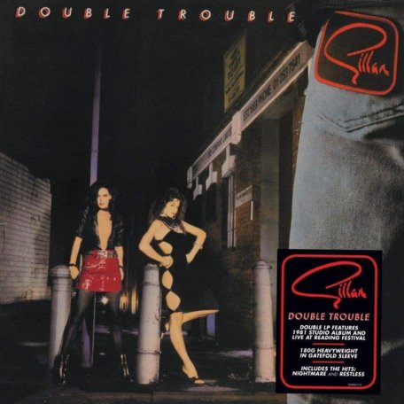 Виниловая пластинка Gillan — DOUBLE TROUBLE (2LP)