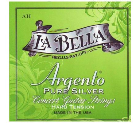 Струны для классической гитары La Bella AH ARGENTO Hard