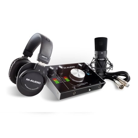 Комплект с аудио интерфейсом M-Audio M-Track 2X2 Vocal Studio Pro