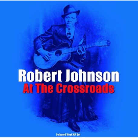 Виниловая пластинка FAT ROBERT JOHNSON, CROSS ROAD BLUES (180 Gram Transparent Vinyl)