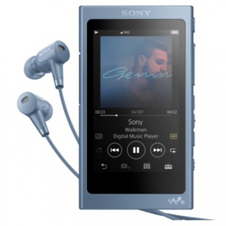 Плеер Sony NW-A45HN Синий (С наушниками)
